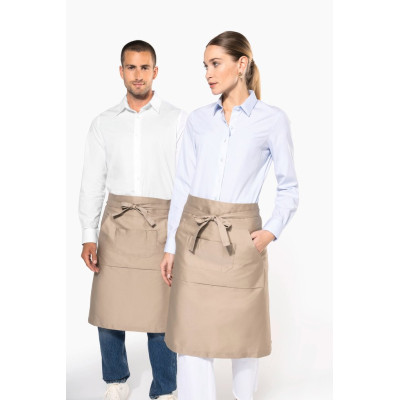 Polycotton long apron